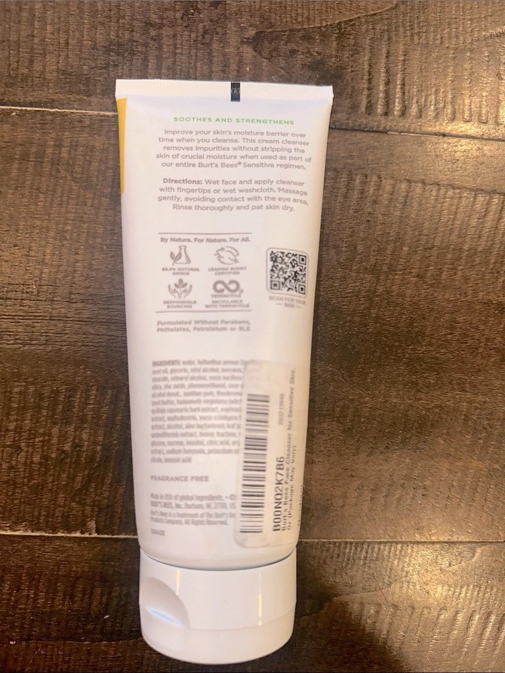 Burt’s bees gentle skin cleanser aloe sensitive